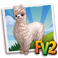 Alpaca Adult Tappan, , Deneen just raised a Prized Tappan Alpaca!, Deneen has finished training her Prized Tappan Alpaca in FarmVille 2! Grab an extra milk to feed new baby animals!